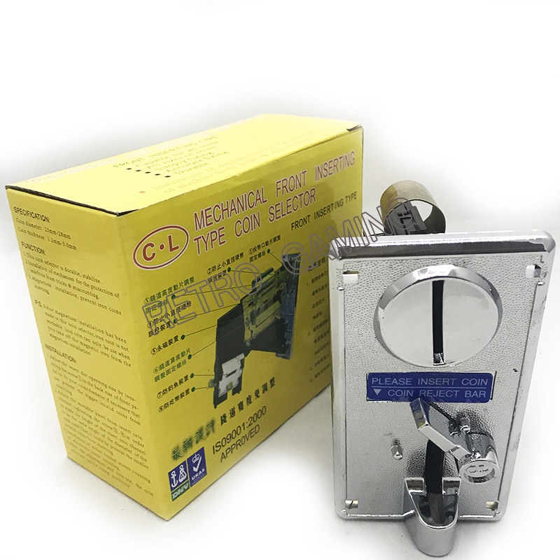 Retro Gaming Store - Mechanical Coin Acceptor Plastic material Coin