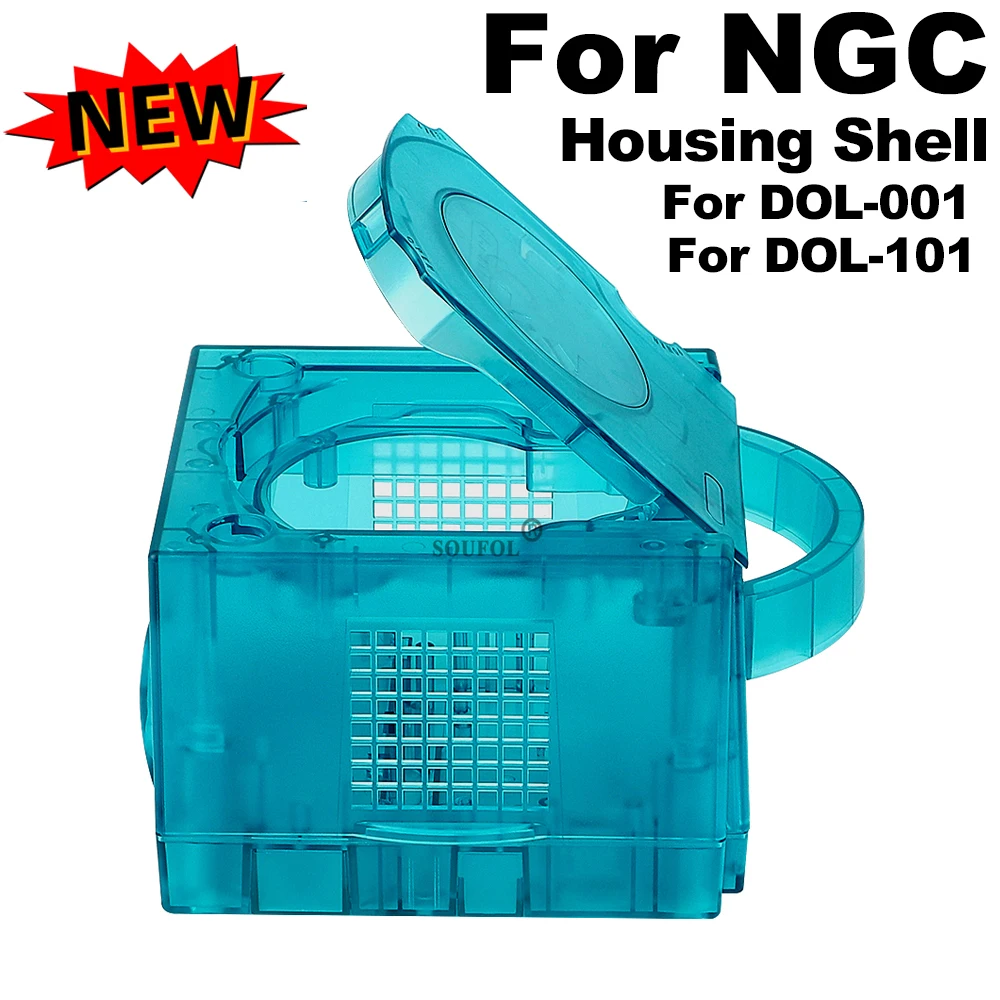 Retro Gaming Video - Ice Blue Replacement Case for Gamecube