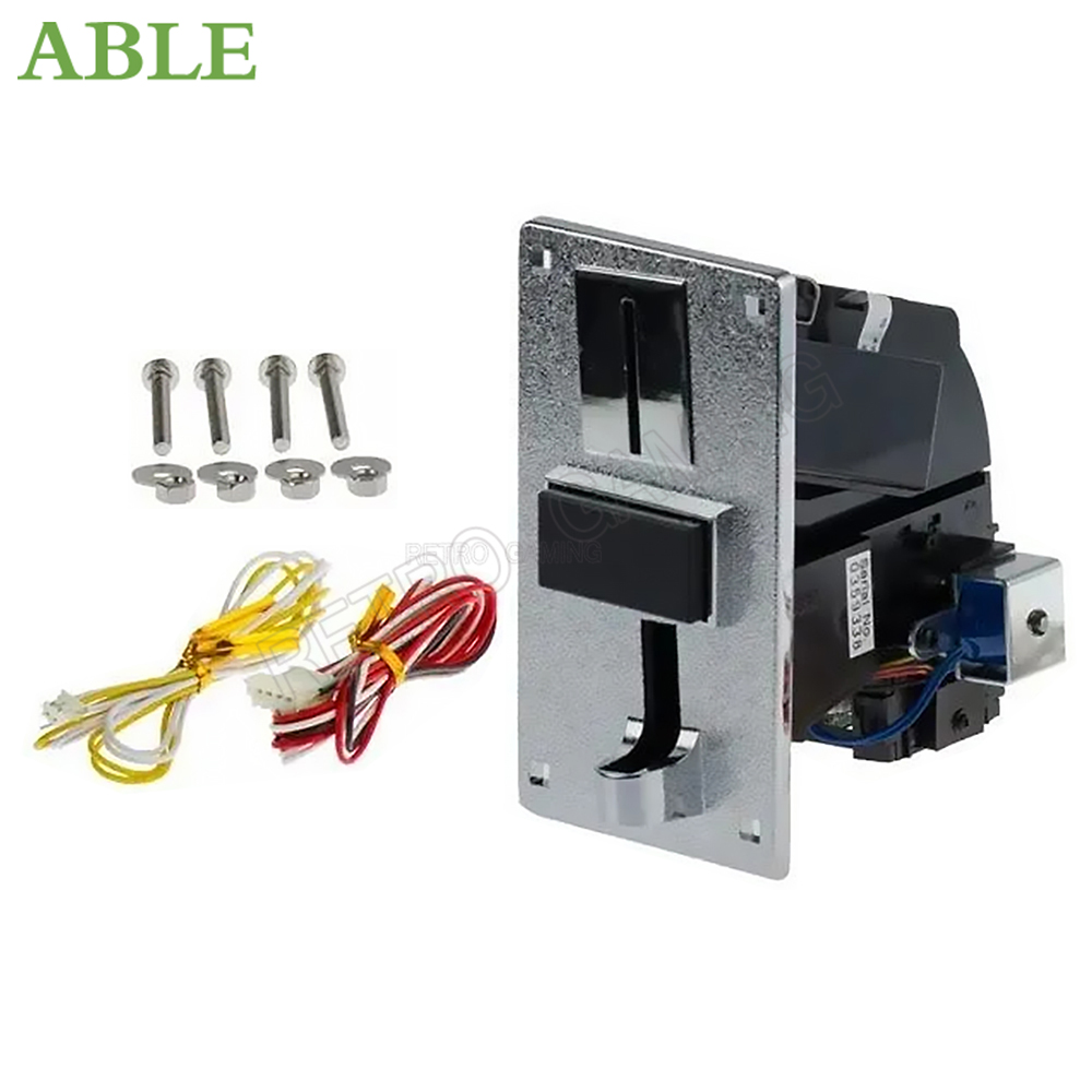 Retro Gaming Store - EU9 Coin Acceptor Metal Panel universal