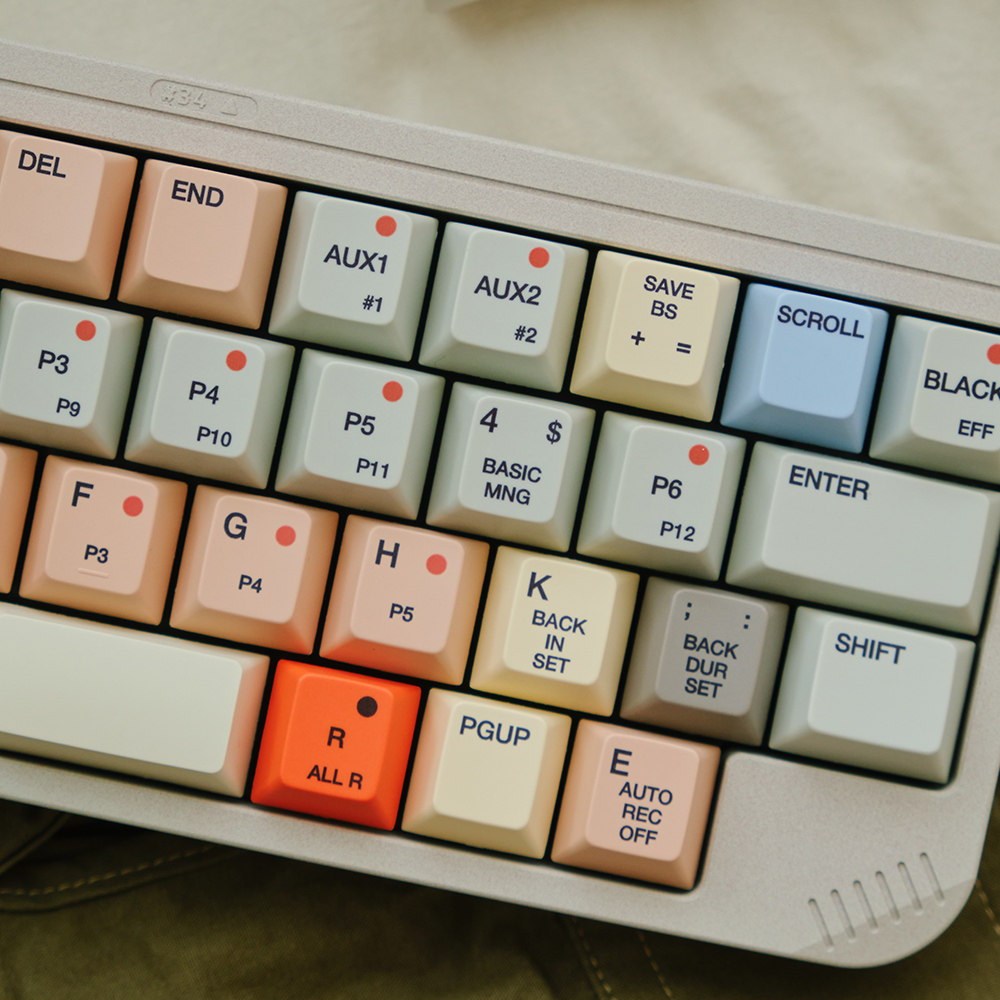 FBB Keycaps S9000 Retro Style  - Retro Gaming Keycaps ulasan dan harga