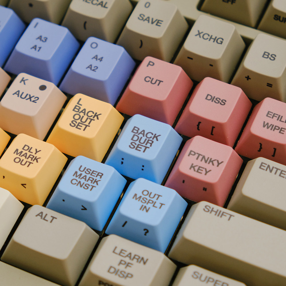 FBB Keycaps S9000 Retro Style  - Retro Gaming Keycaps ulasan dan harga