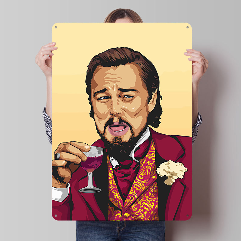 Leo Meme Funny Printed Poster  - Retro Gaming Meme ulasan dan harga