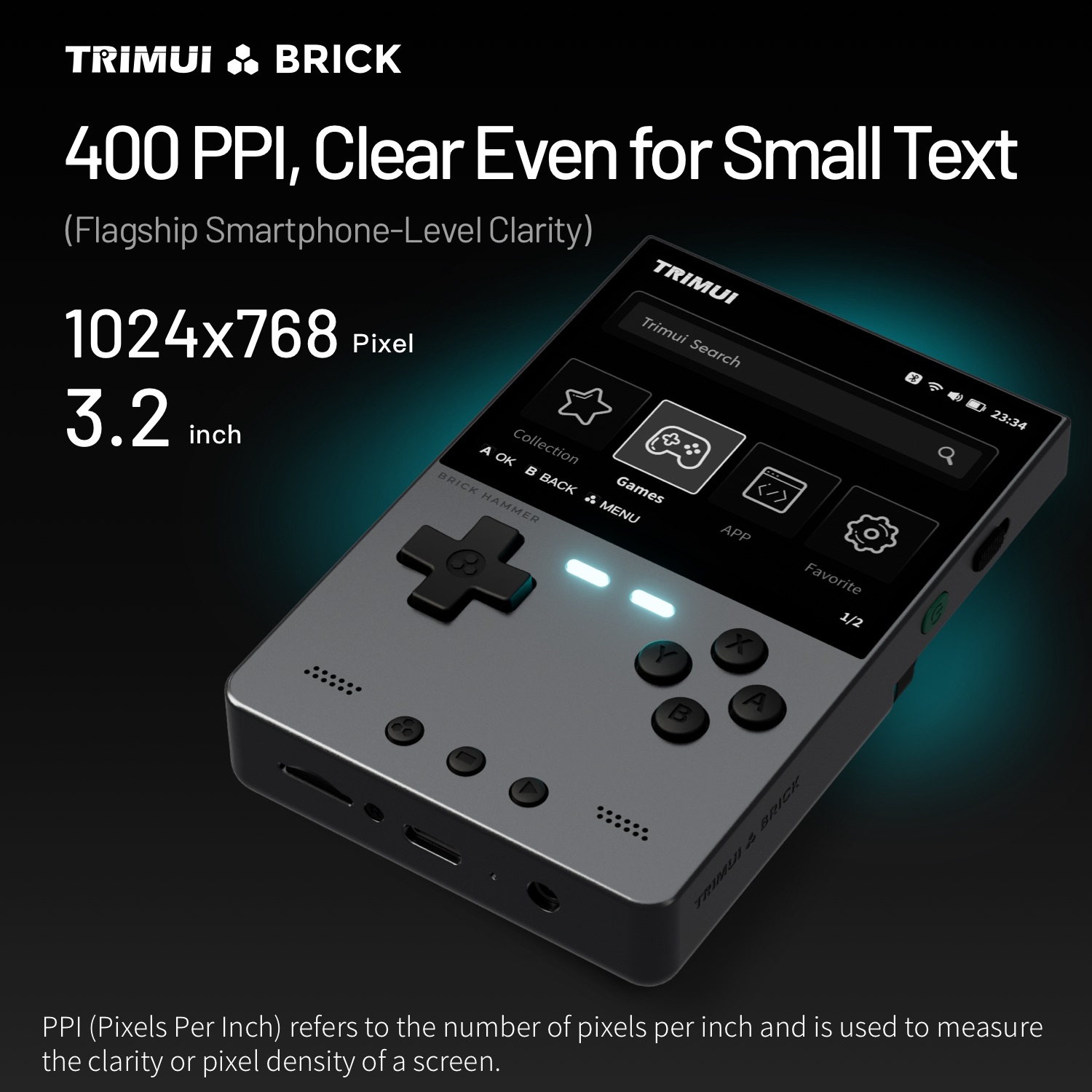 AMPOWN TRIMUI BRICK Metal Retr - Retro Gaming Play Zone ulasan dan harga