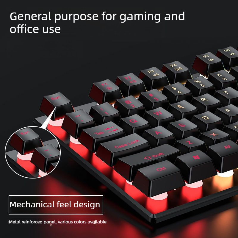 EWEADN GX330 Gaming Keyboard 1 - Retro Gaming Keycaps ulasan dan harga