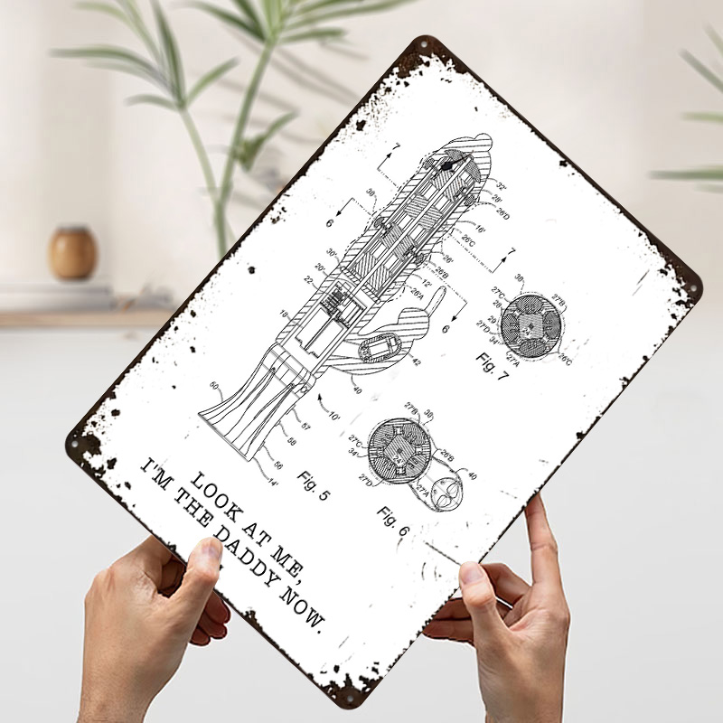 Im the Daddy Now Metal Poster  - Retro Gaming Now ulasan dan harga