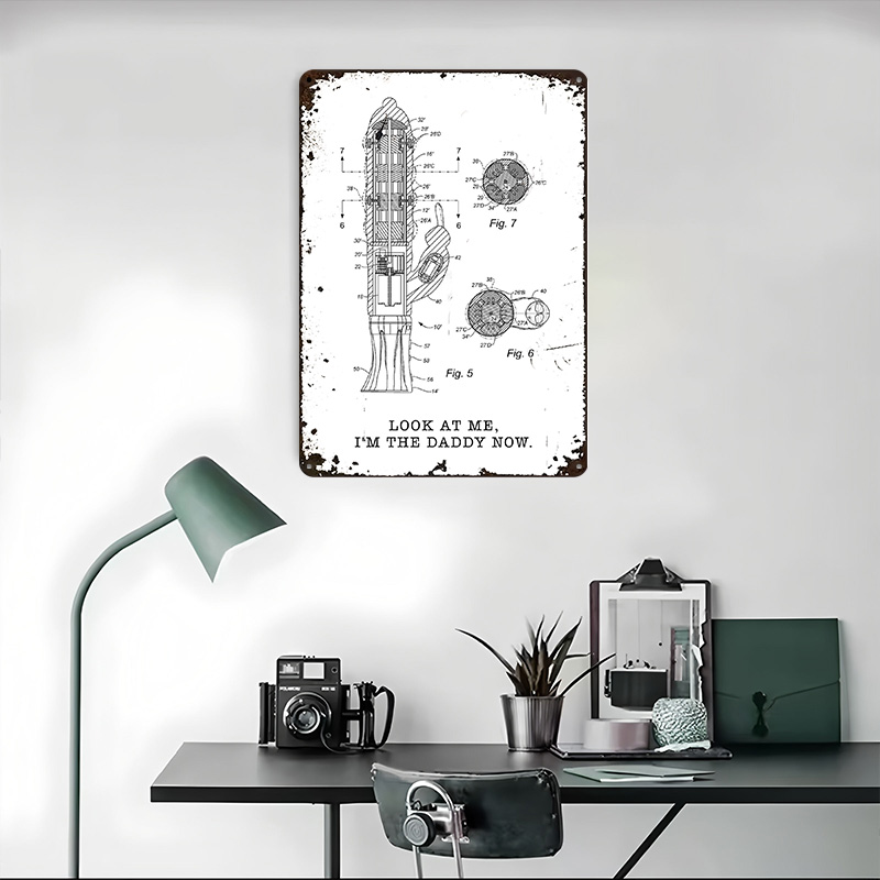 Im the Daddy Now Metal Poster  - Retro Gaming Now ulasan dan harga