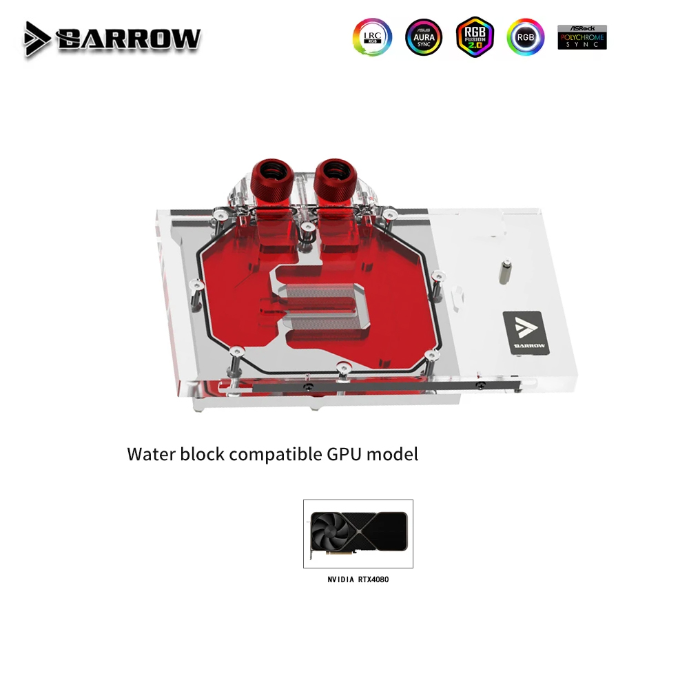 Barrow GPU Water Block For NVI - Nvidia Vga Rtx 4080 ulasan dan harga