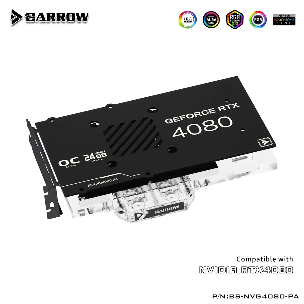 Barrow GPU Water Block For NVI - Nvidia Vga Rtx 4080 ulasan dan harga