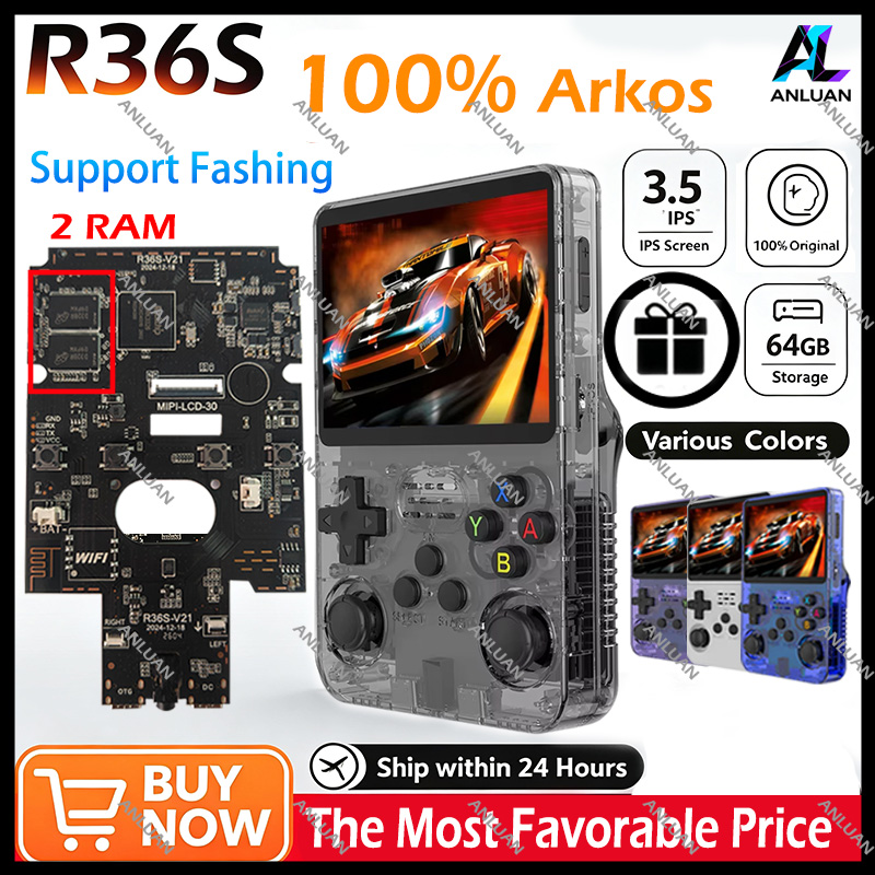 Genuine R36S Retro Handheld Ga - Retro Gaming R36S ulasan dan harga