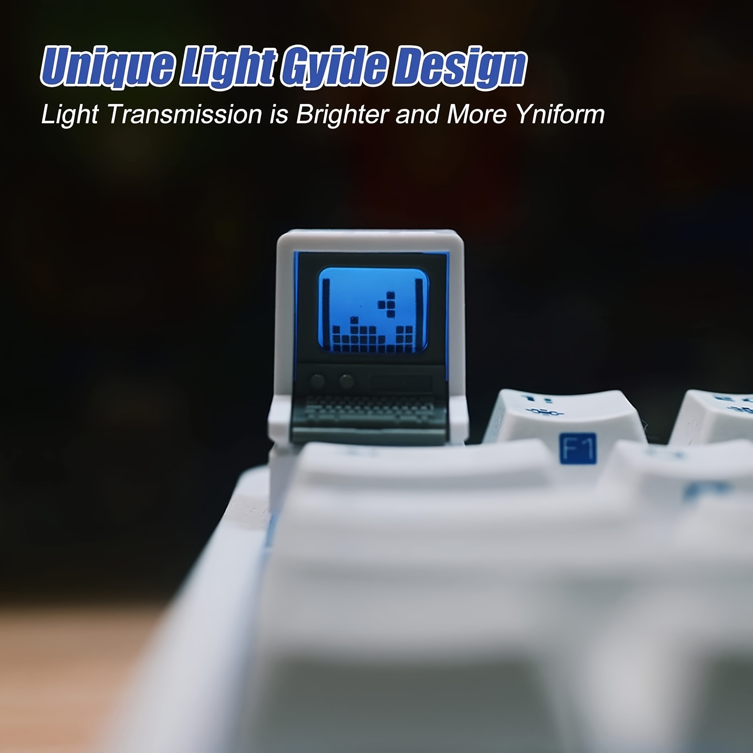 Retro Mac-Inspired Keycaps Dou - Retro Gaming Keycaps ulasan dan harga