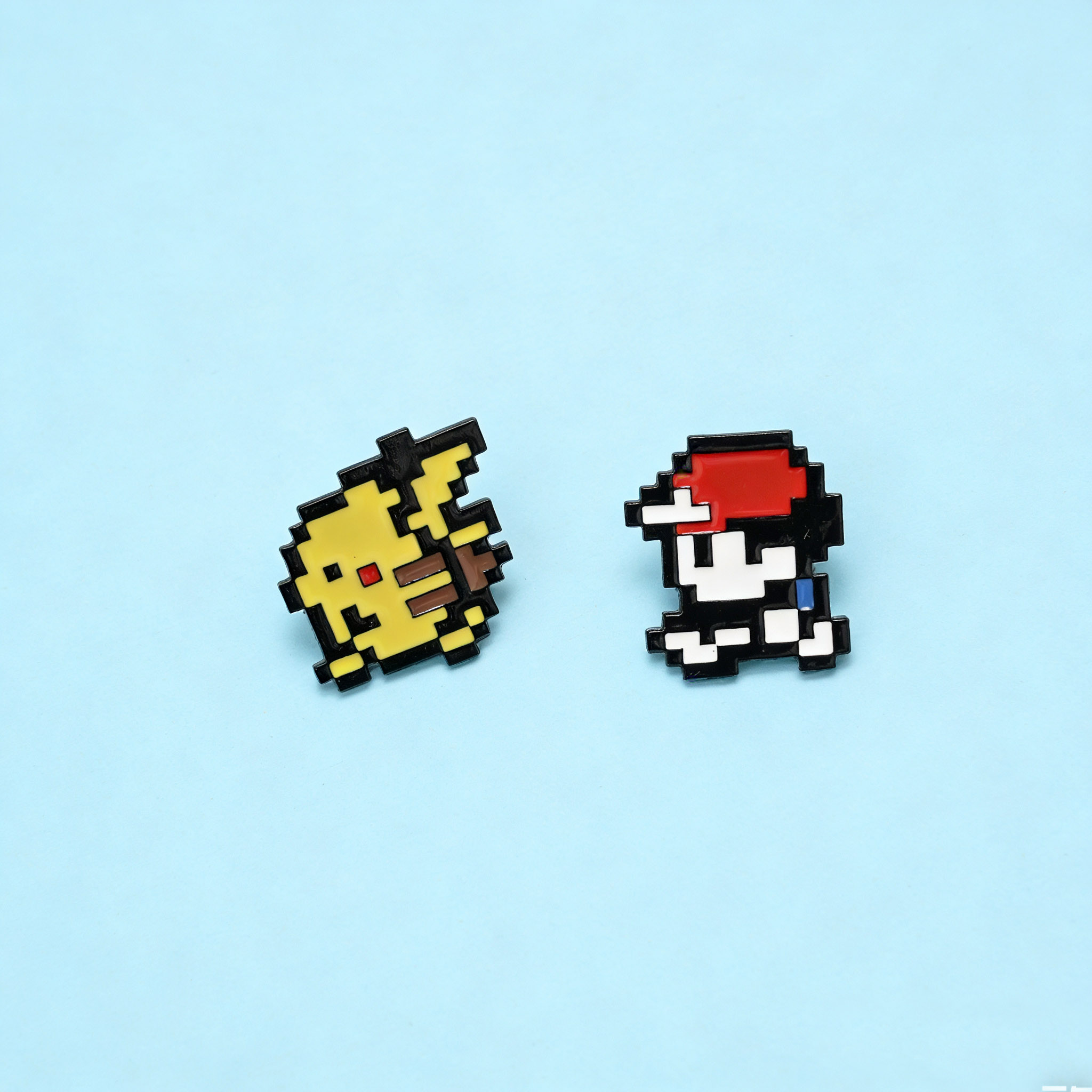 2pcs Retro Game 8-bit Pixel Po - Retro Gaming Pokemon ulasan dan harga