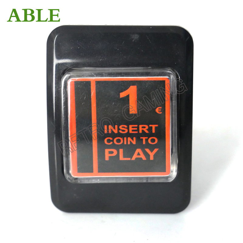 1pcs 1€ Push Button For Credit - Retro Gaming Store ulasan dan harga