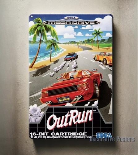 Outrun Mega Drive Retro Video  - Retro Gaming Video ulasan dan harga