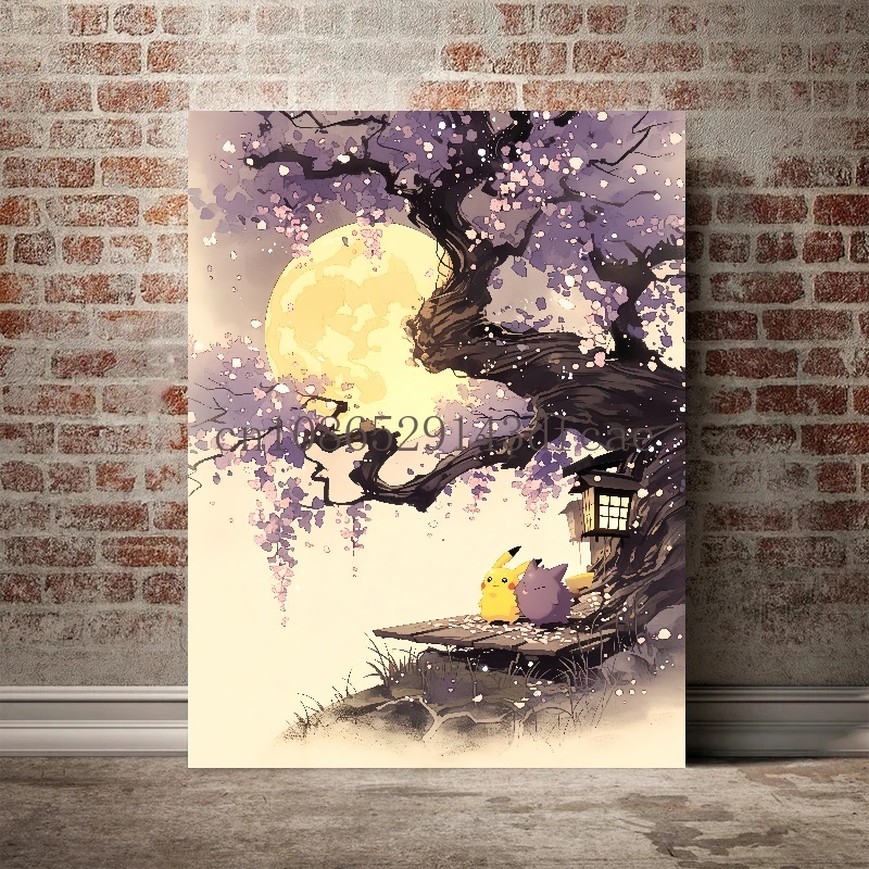 Pokemon Retro Cartoon Poster P - Retro Gaming Pokemon ulasan dan harga