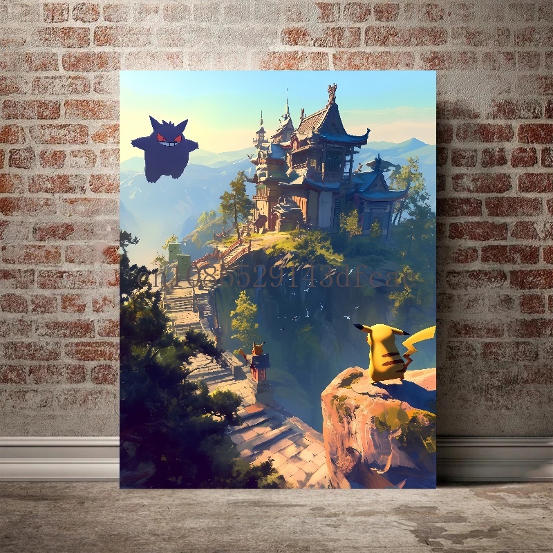 Pokemon Retro Cartoon Poster P - Retro Gaming Pokemon ulasan dan harga