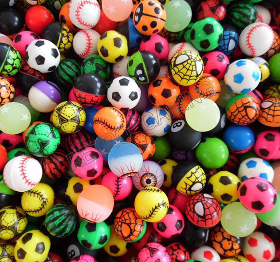 100pcs/lot Funny Toy Balls Mix - Retro Gaming Store ulasan dan harga