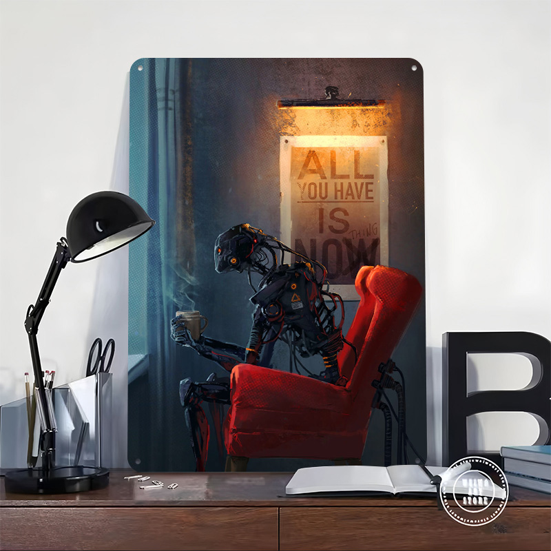 Now Nothing Metal Poster Custo - Retro Gaming Now ulasan dan harga