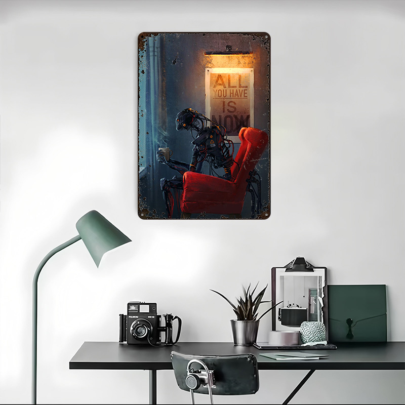 Now Nothing Metal Poster Custo - Retro Gaming Now ulasan dan harga