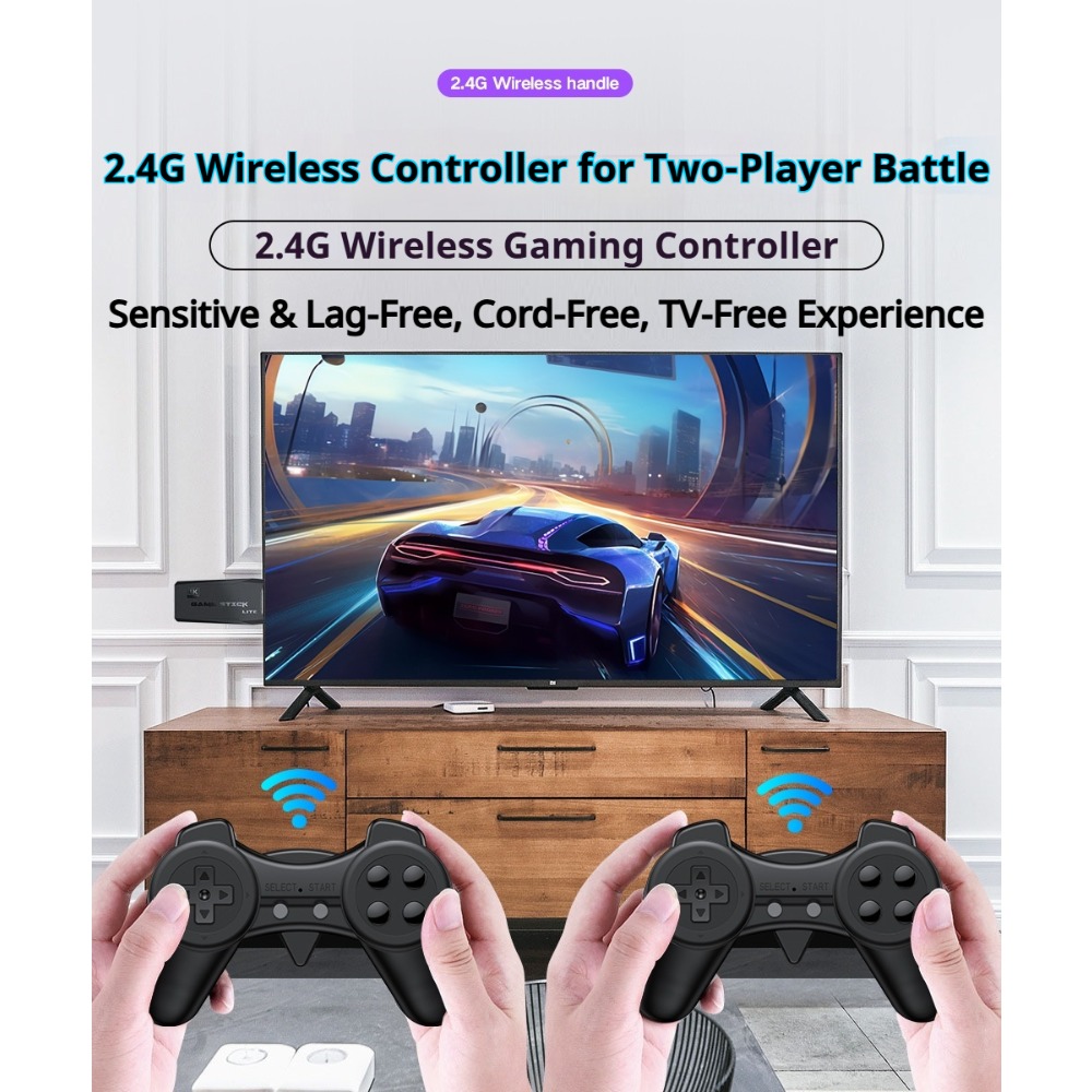 Portable 4K Retro Game Stick C - Retro Gaming Xbox ulasan dan harga