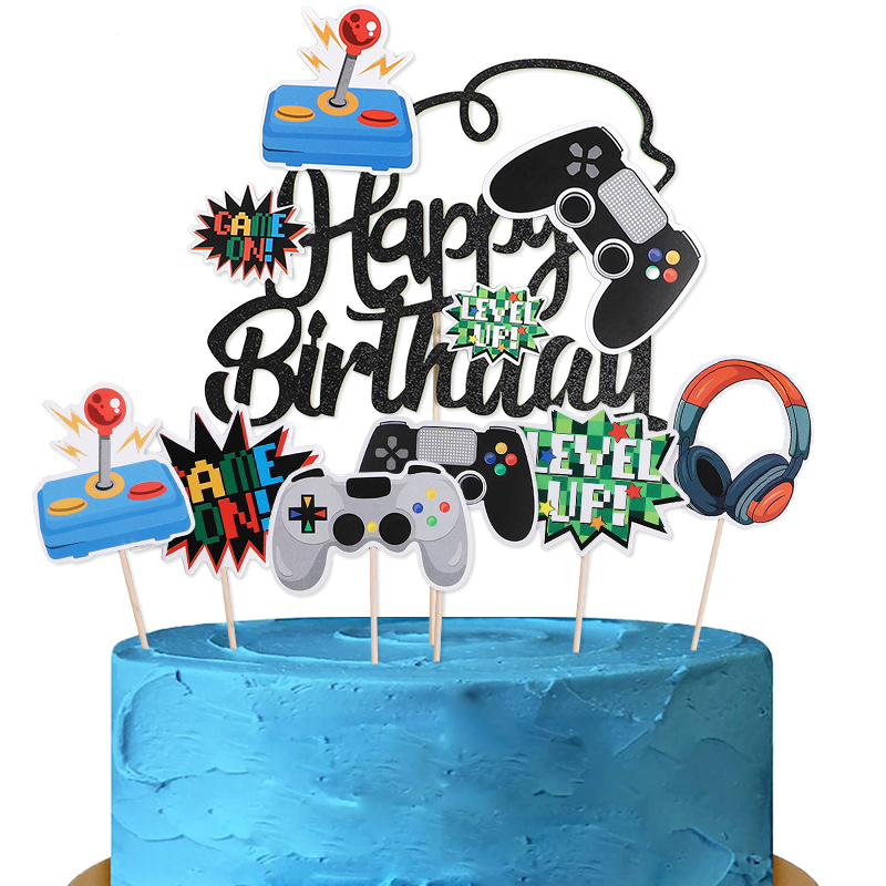 13Pcs Video Retro Game Cake To - Retro Gaming Video ulasan dan harga