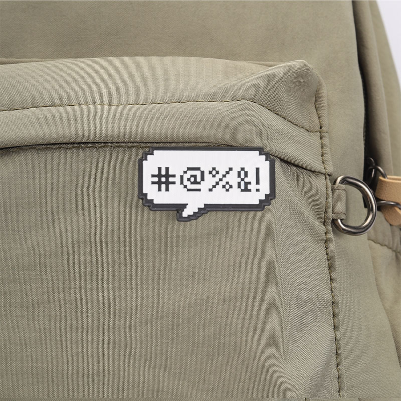 Retro Pixel Chat Bubble Enamel - Retro Gaming Meme ulasan dan harga