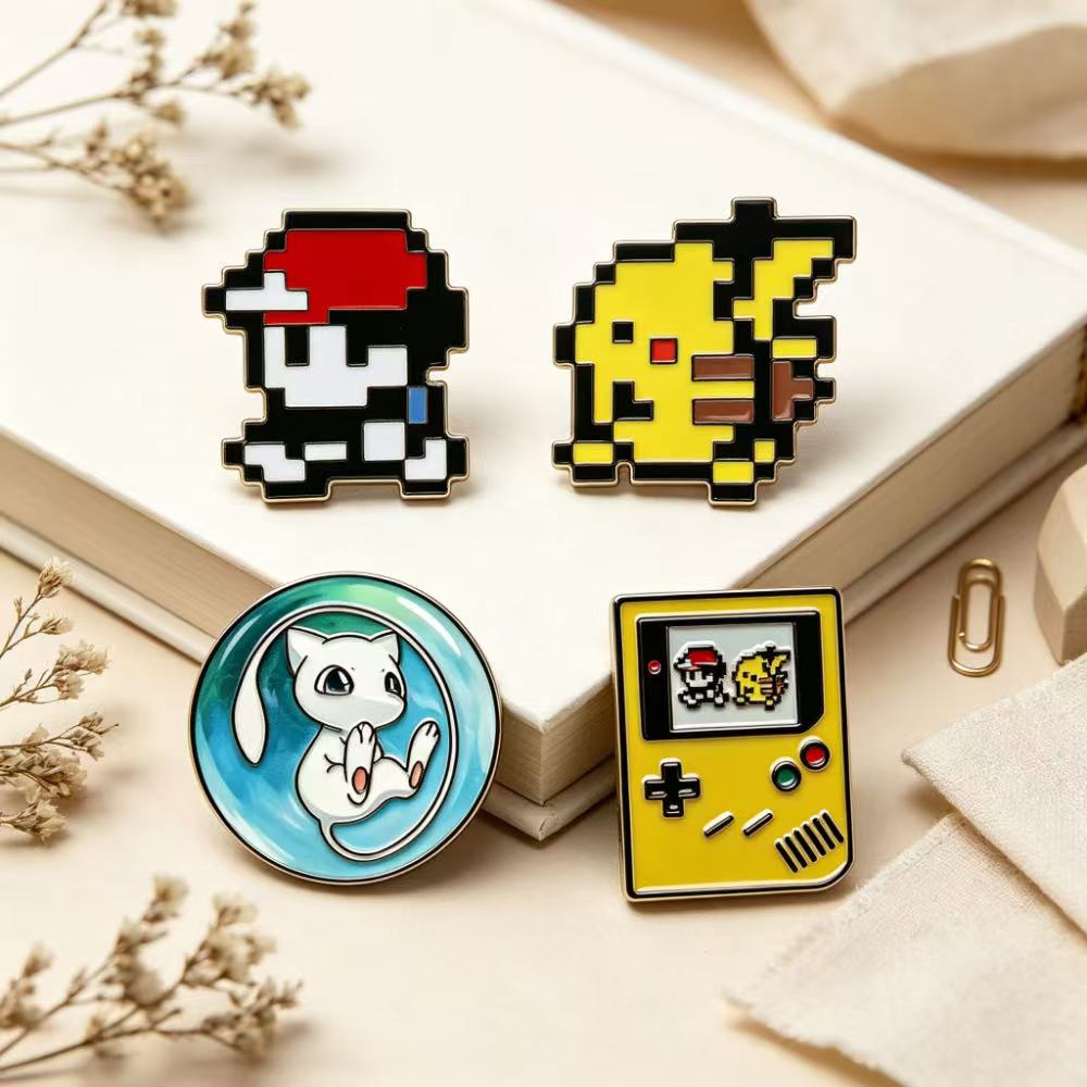 4pcs Retro Game bit Pixel  Ena - Retro Gaming Pokemon ulasan dan harga