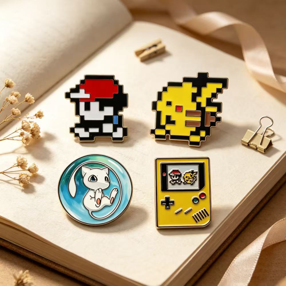 4pcs Retro Game bit Pixel  Ena - Retro Gaming Pokemon ulasan dan harga