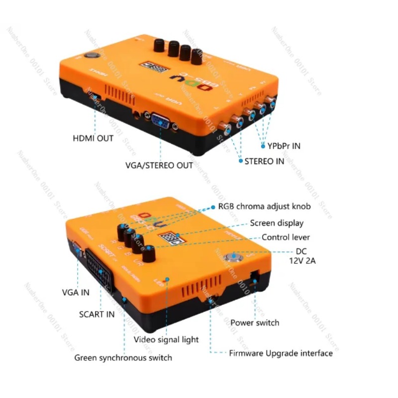 ODV GBS-C AIO RGBS YPbPr RGBHV - Retro Gaming Video ulasan dan harga