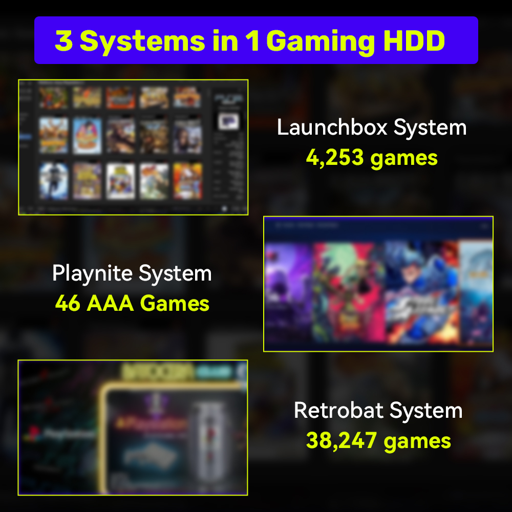 Mix500G Portable Game Hard Dri - Retro Gaming Xbox ulasan dan harga