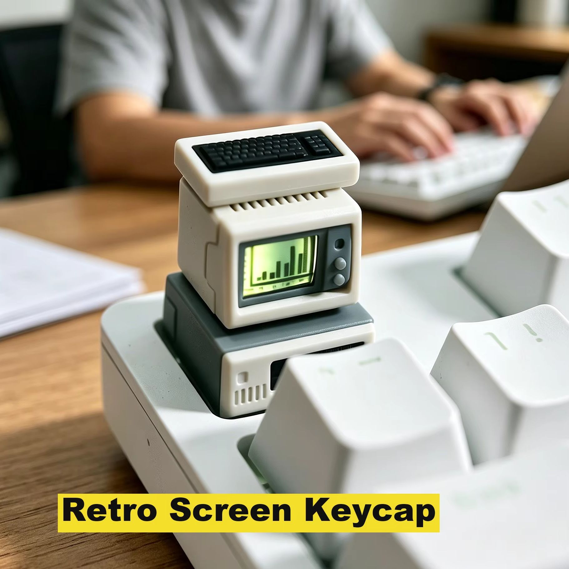 Retro Computer Keycap Backlit  - Retro Gaming Keycaps ulasan dan harga