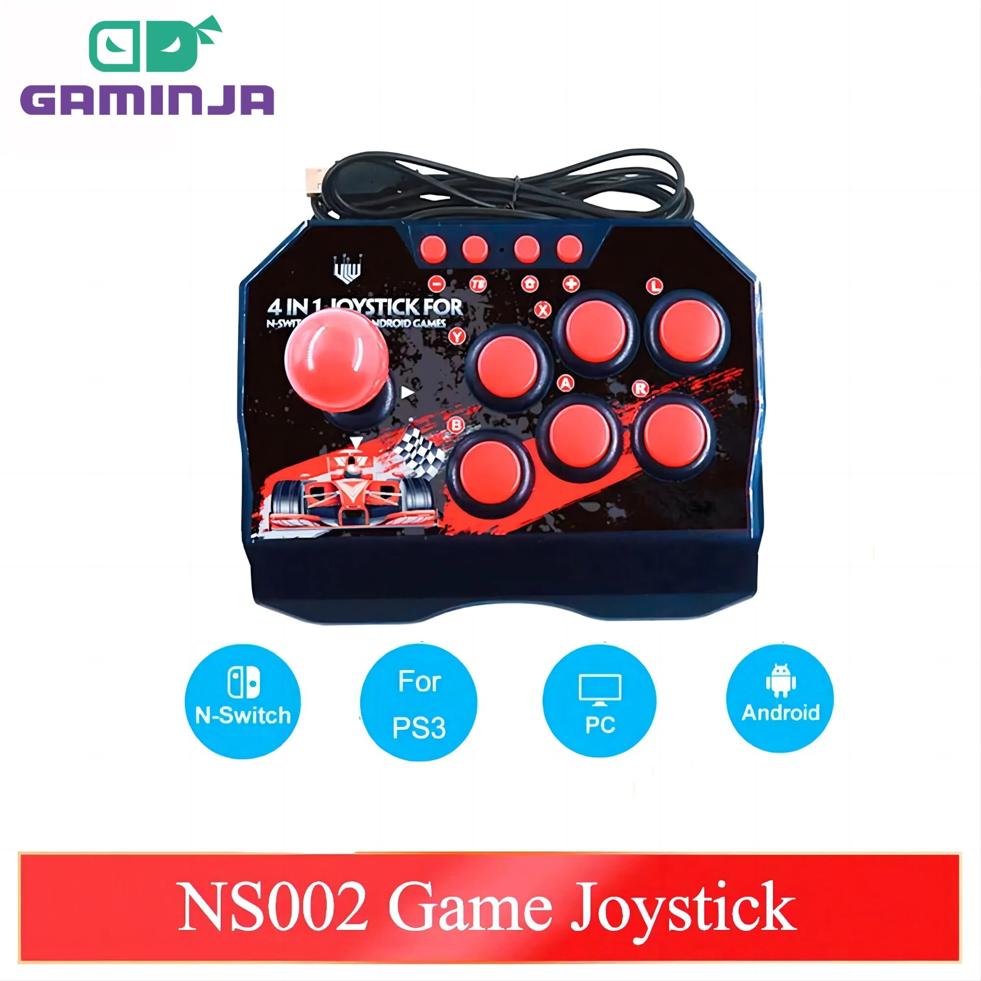 GAMINJA NS002 4 In 1 Retro Arc - Retro Gaming Play Zone ulasan dan harga