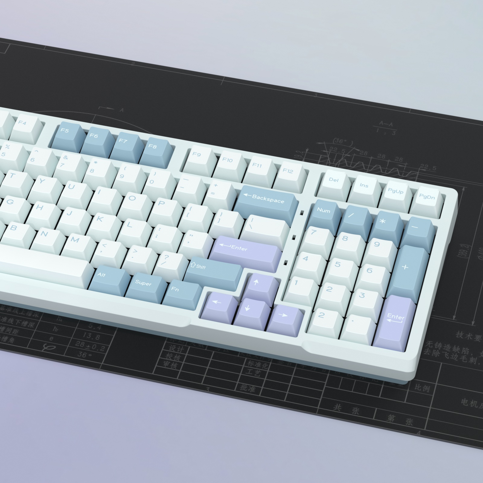 KBDiy GMK Illusion Keycap Cher - Retro Gaming Keycaps ulasan dan harga