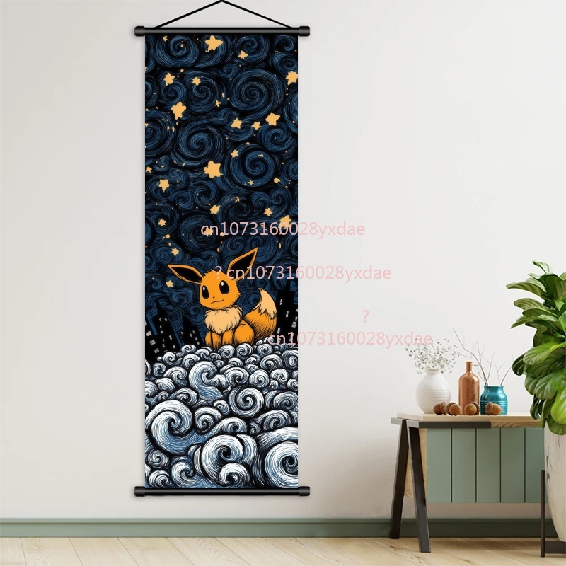 Printed Pokemon Poster, Anime  - Retro Gaming Pokemon ulasan dan harga