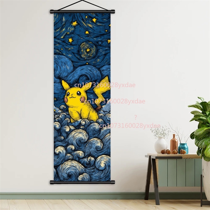 Printed Pokemon Poster, Anime  - Retro Gaming Pokemon ulasan dan harga