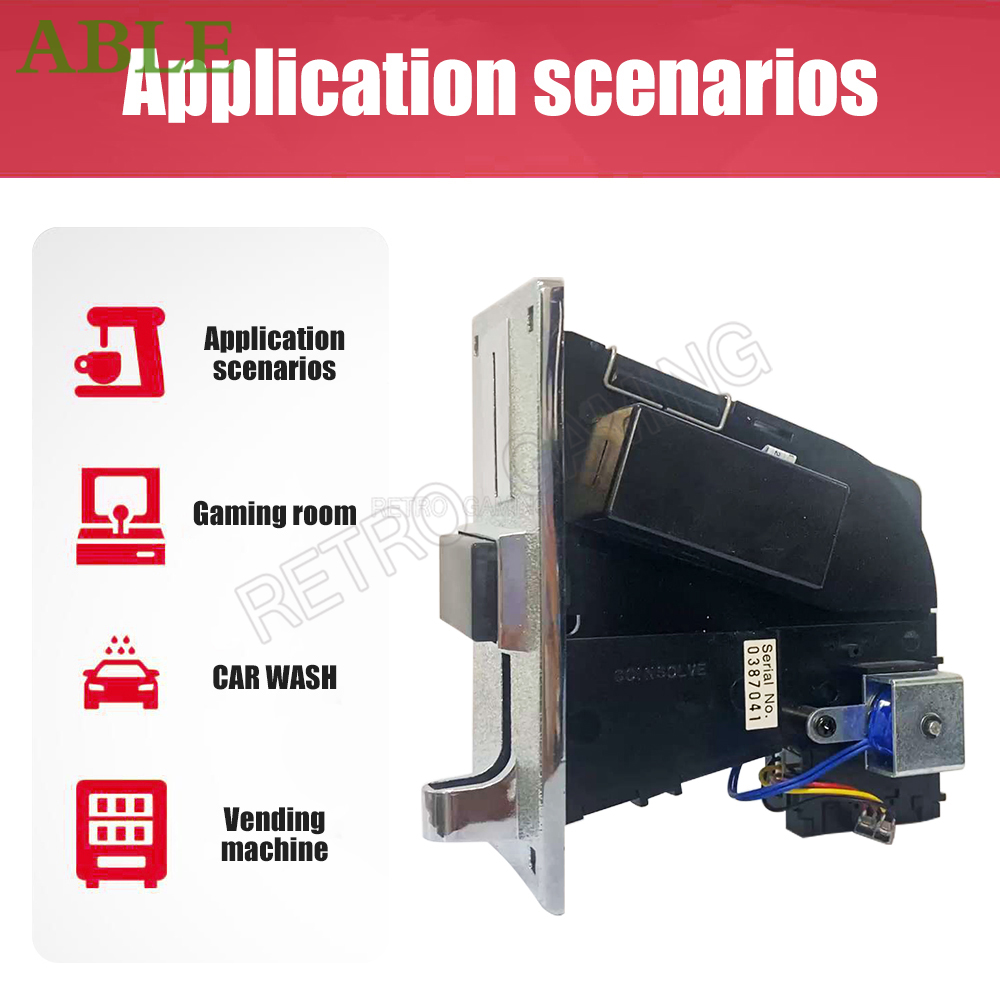 EU9 Coin Acceptor Metal Panel  - Retro Gaming Store ulasan dan harga