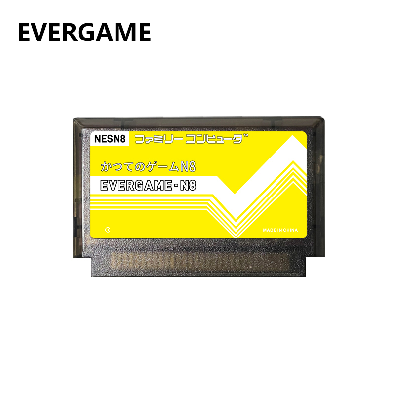 REMANK EVERGAME N8 NES Cartrid - Retro Gaming Video ulasan dan harga