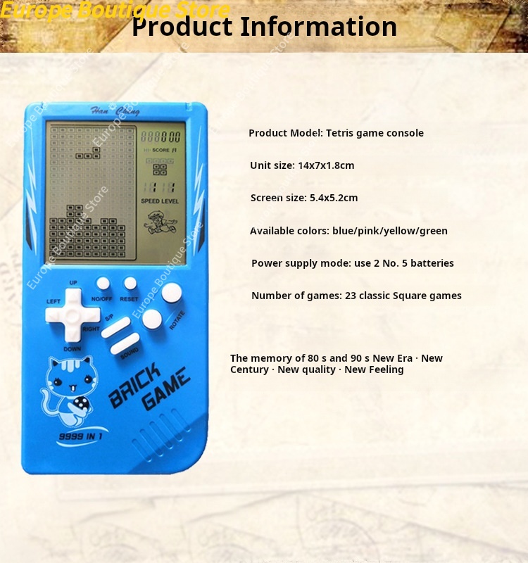 Large Screen Kids Handheld Gam - Retro Gaming Play Zone ulasan dan harga