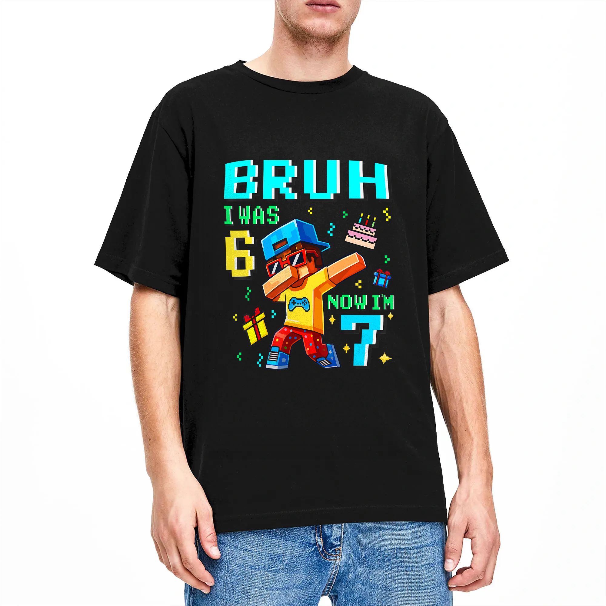 I was 6 Now I‘m 7 7th Birthday - Retro Gaming Now ulasan dan harga