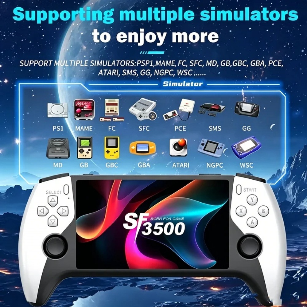 SF3500 5 inch Handheld Game Co - Retro Gaming Download ulasan dan harga